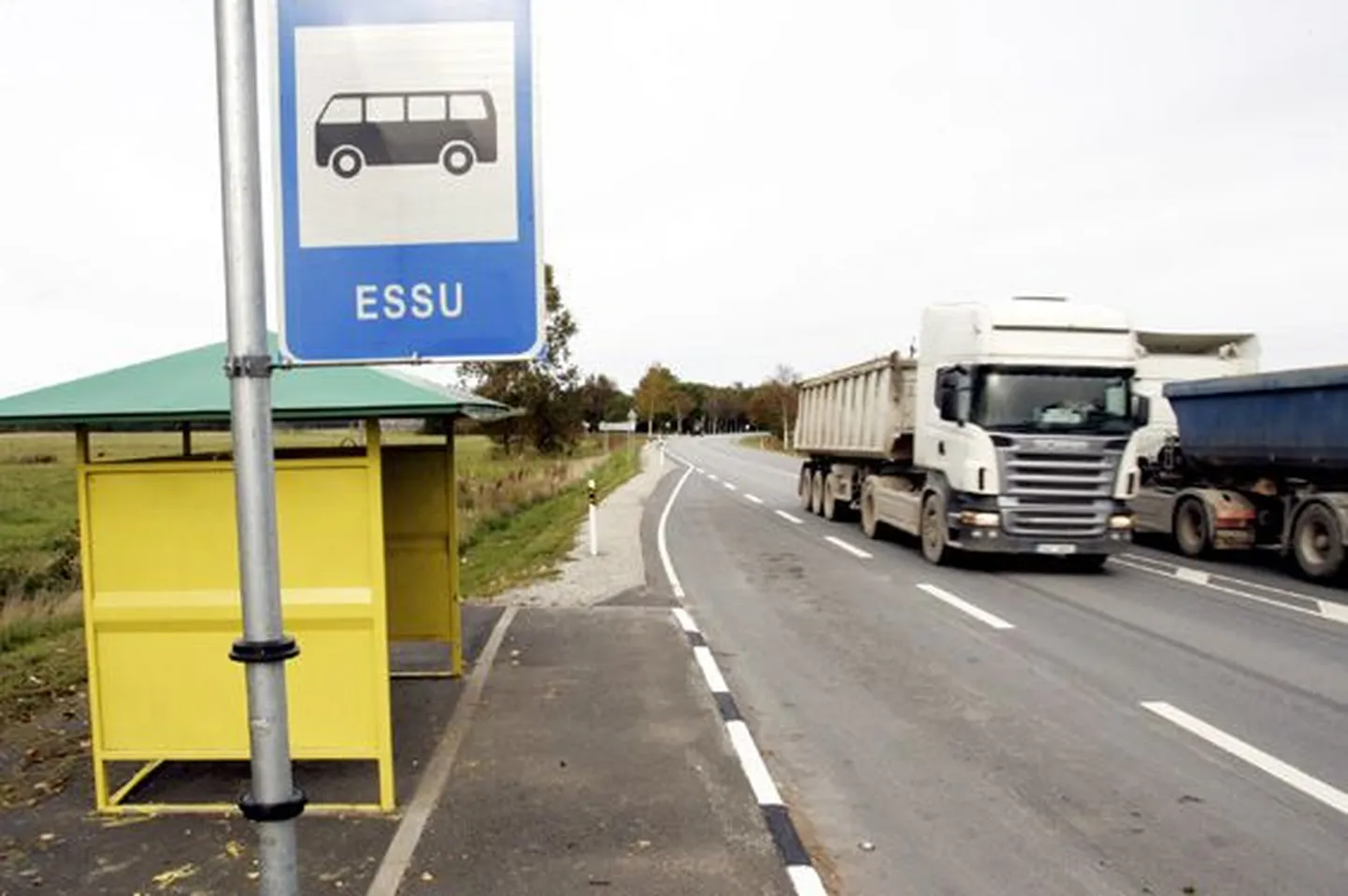 Essu bussiootepaviljon.