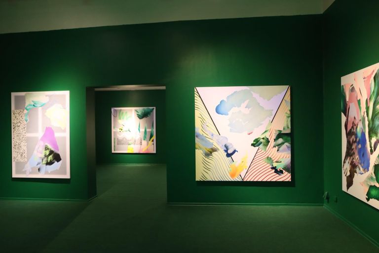 Mirjam Hinni tööd näitusel «Tuhandesilmne saar».