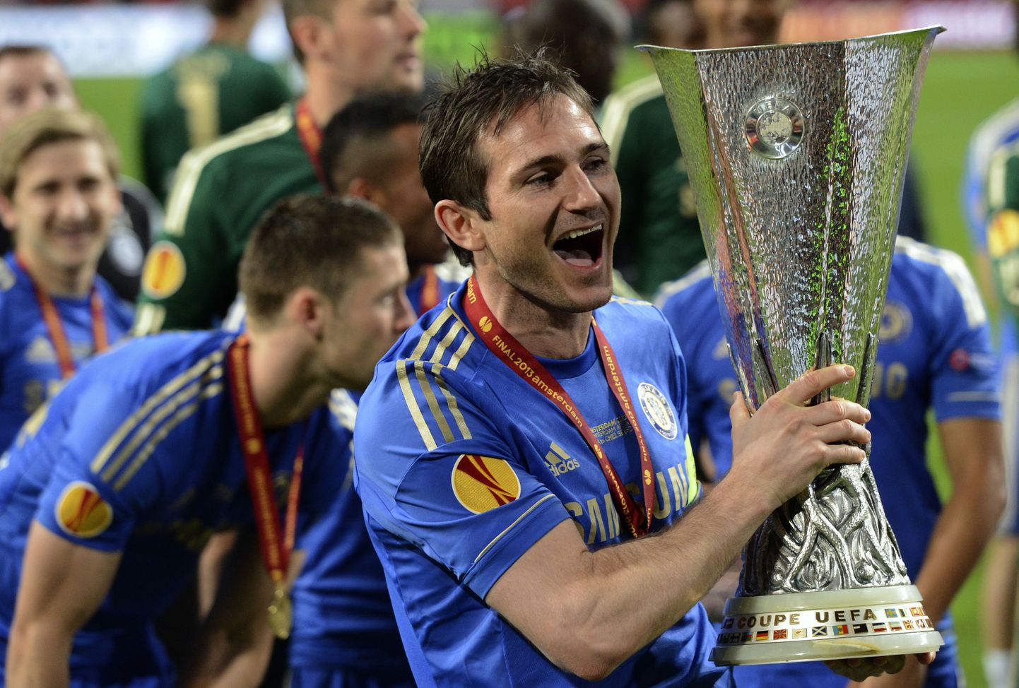 Frank Lampard eile Euroopa liiga karikaga.
