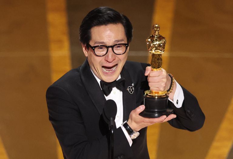 80ndate hittfilmis «The Goonies» säranud Ke Huy Quani jaoks on see esimene Oscari võit.
