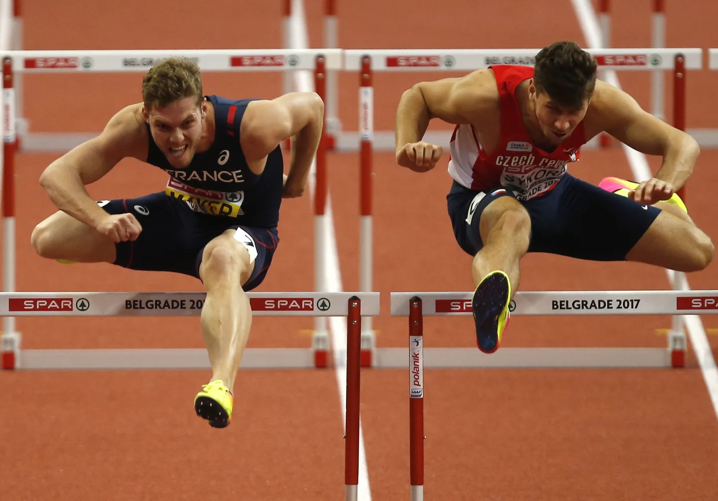 60 meetri tõkkejooksus parandas Kevin Mayer oma rekordit kolme sajandikuga.