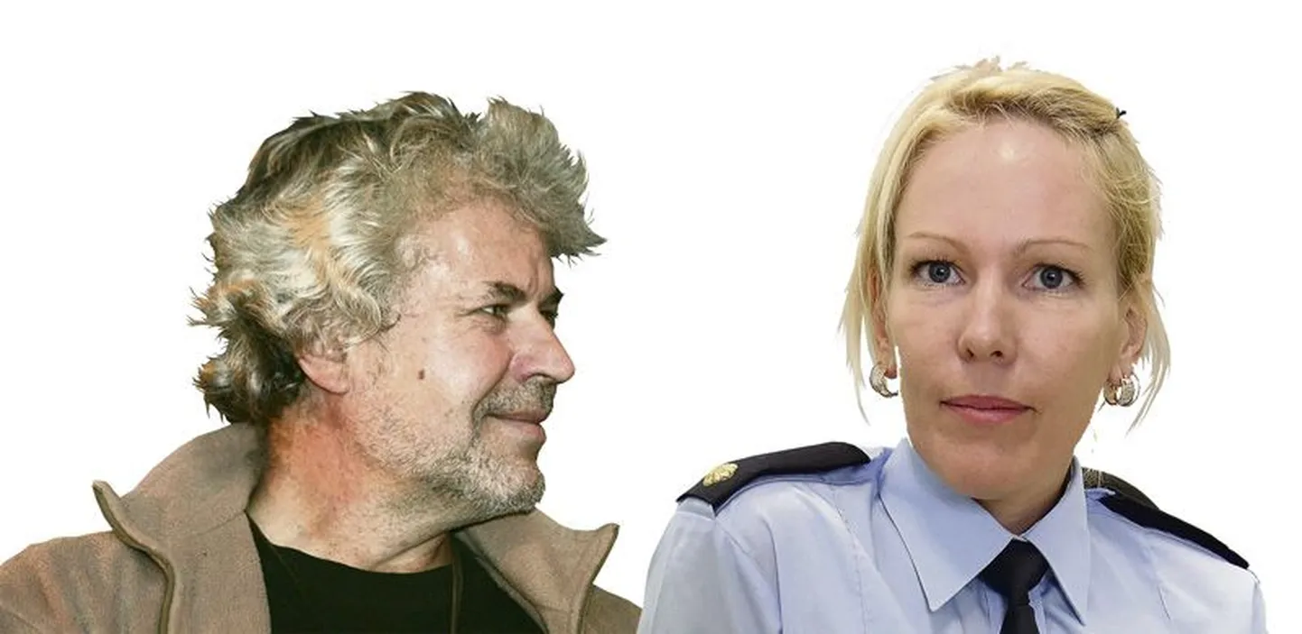 Rein Sikk (ajakirjanik, 
meedianõunik, meediaõpetaja) ja Kristi Fuchs (Rakvere politseijaoskonna piirkonnavanem)