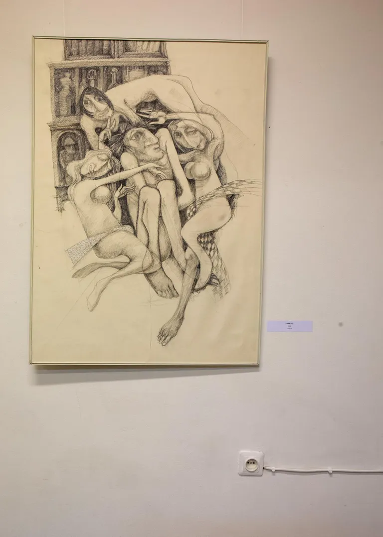 «Paradiis», 2018, tušš.