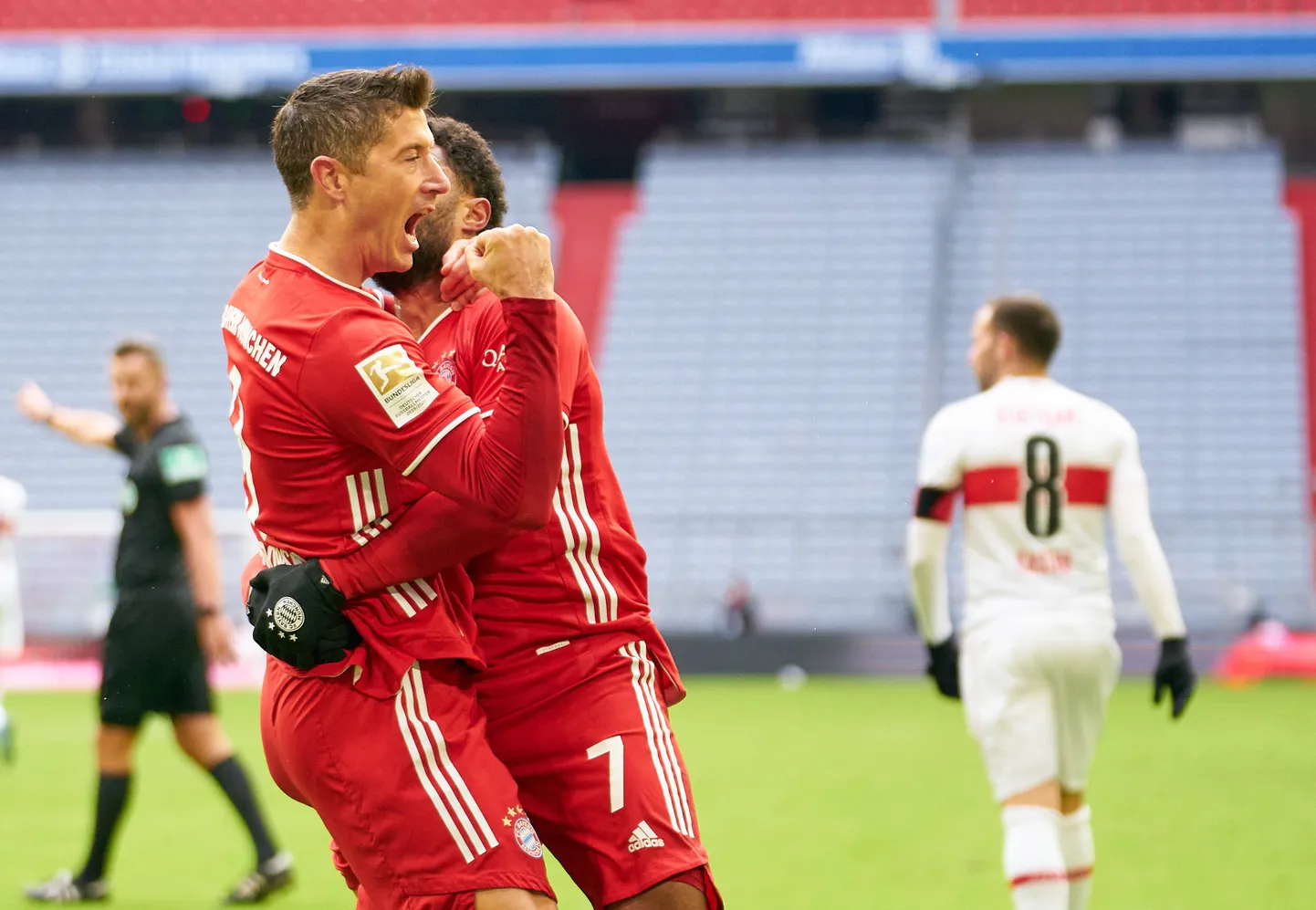 Müncheni Bayerni mängija Robert Lewandowski.