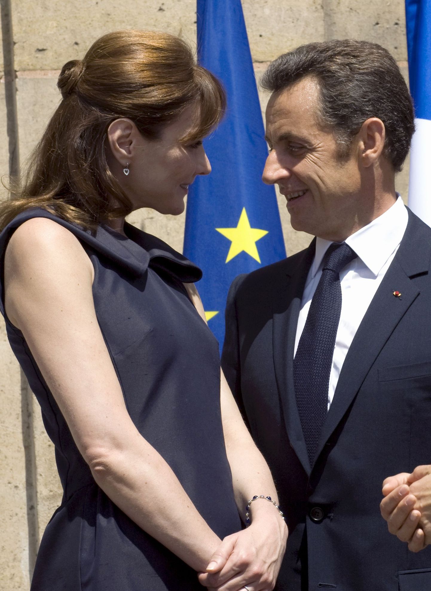 Prantsusmaa president Nicolas Sarkozy ja tema abikaasa Carla Bruni-Sarkozy