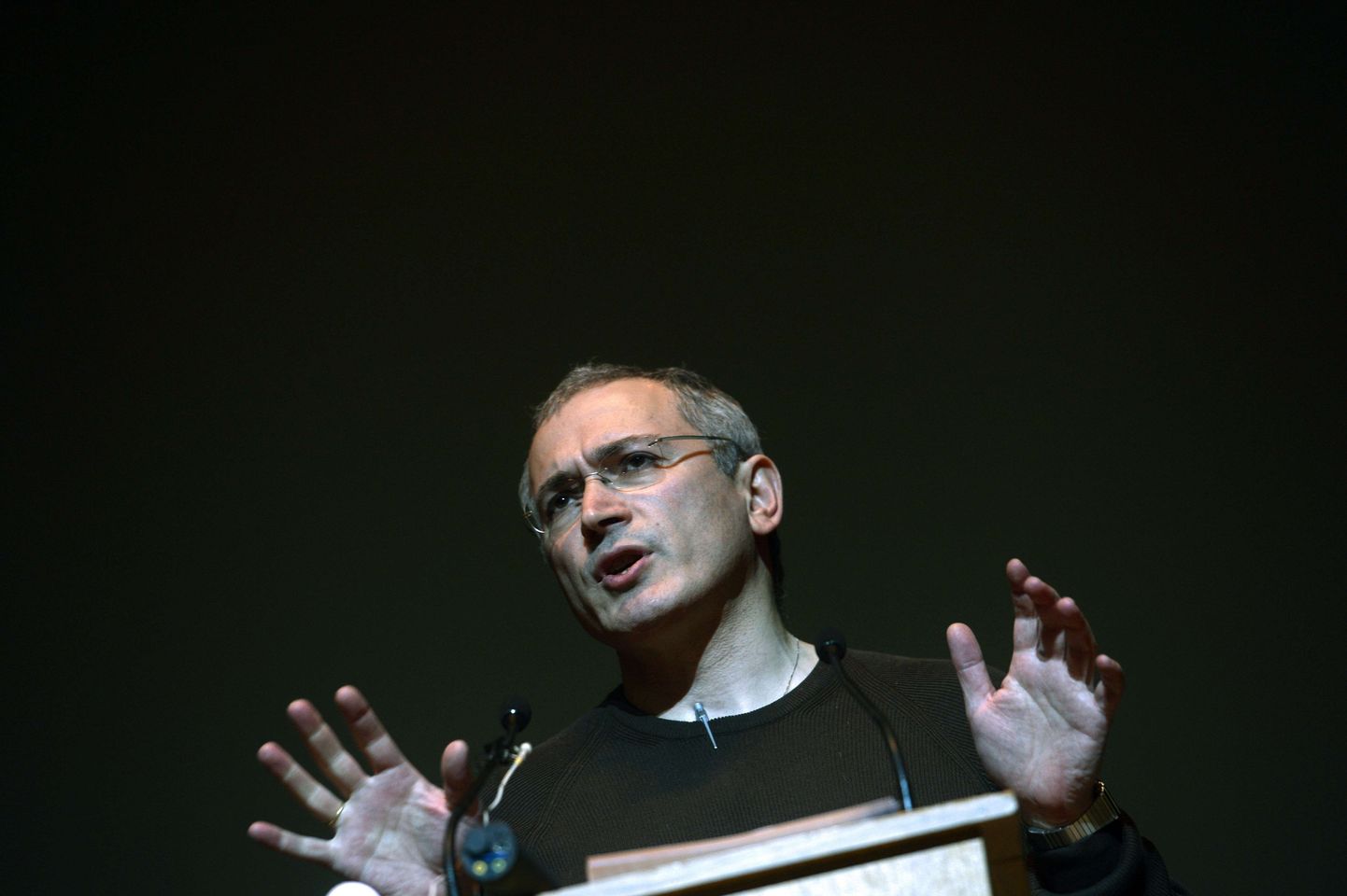 Mihhail Hodorkovski pidas täna loengu Kiievi tehnikaülikoolis.