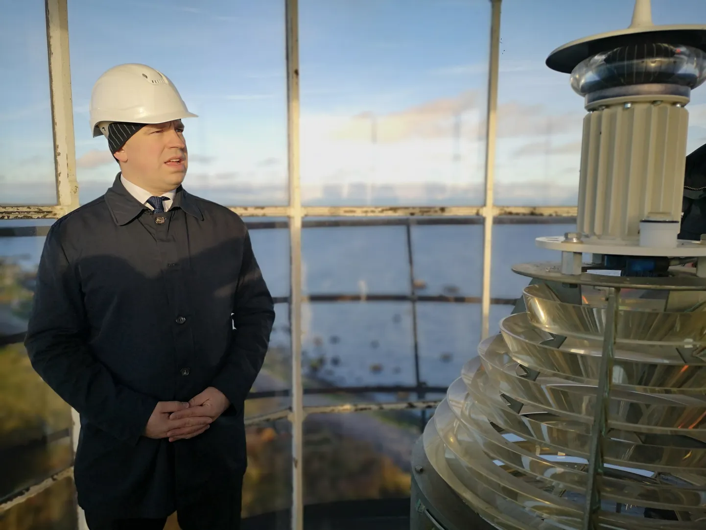 Peaminister Jüri Ratas Keri tuletornis 12.11. 2019