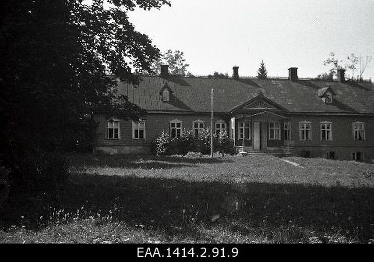 Kumna mõisa peahoone esikülg 1938