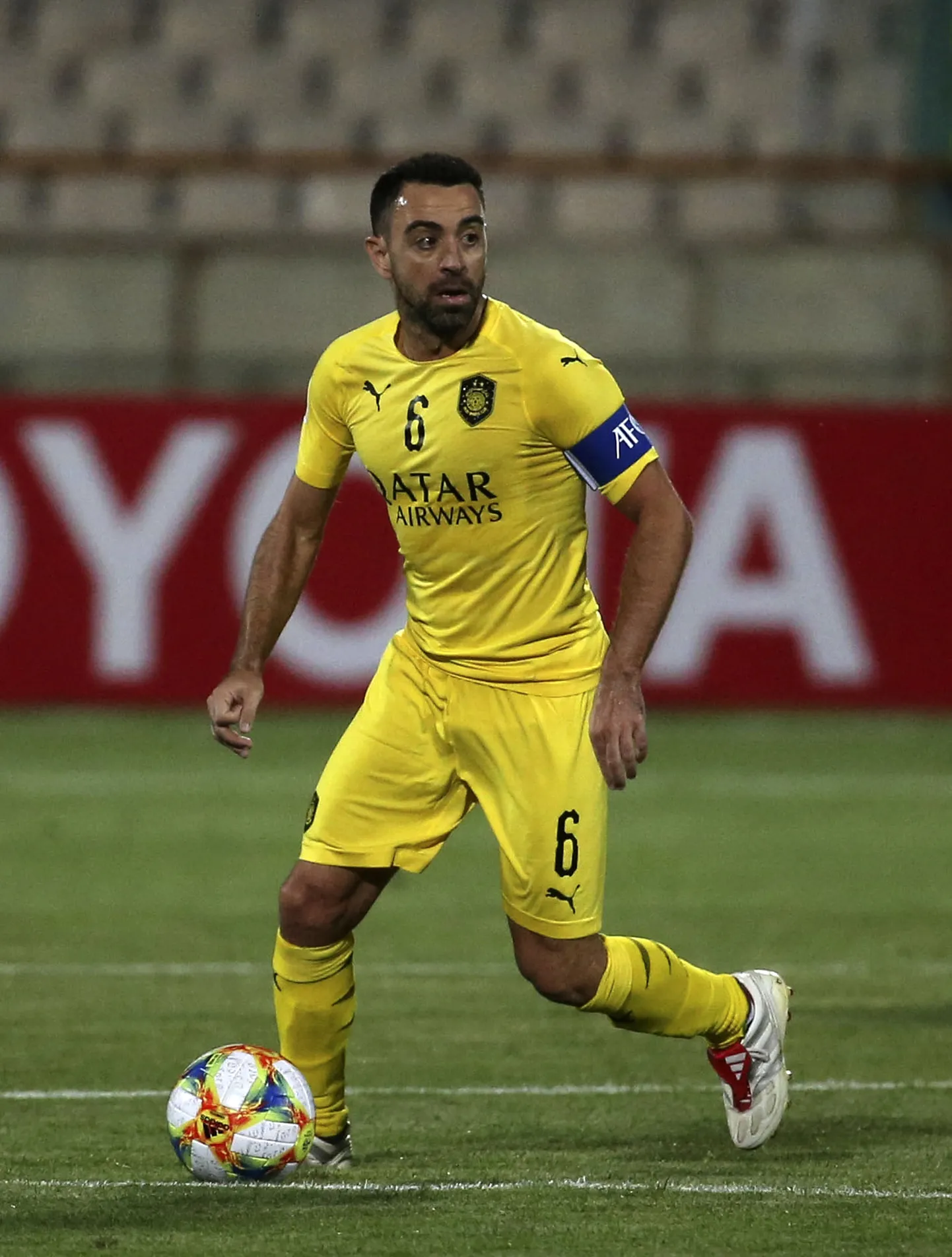 Xavi Qatari klubi Al Saddi värvides