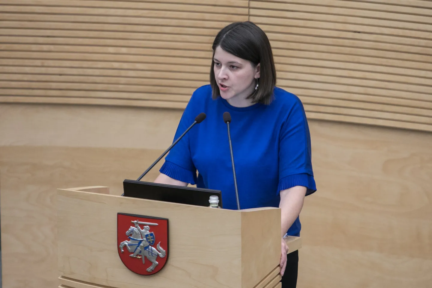 Leedu rahandusminister Gintarė Skaistė.