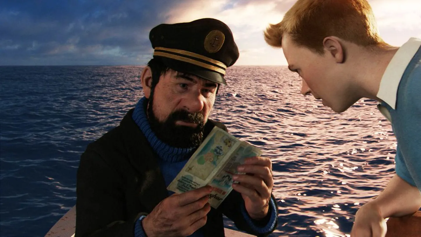 Vana merekaru kapten Haddock ja kartmatu reporter Tintin ajavad iidse aarde jälgi.
