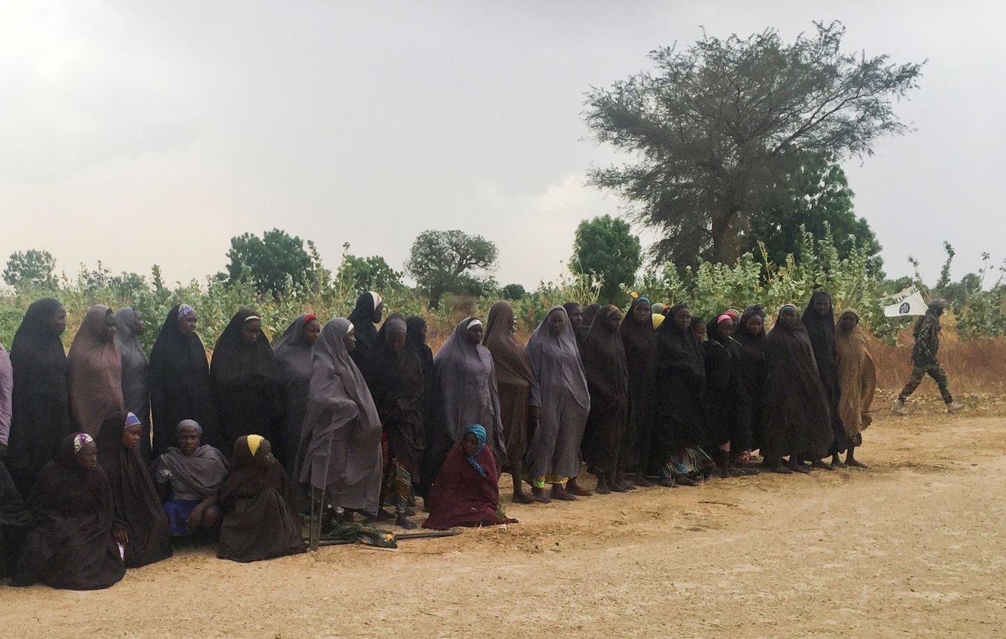 Eelmisel aastal Boko Harami käest vabastatud Chiboki koolitüdrukud.