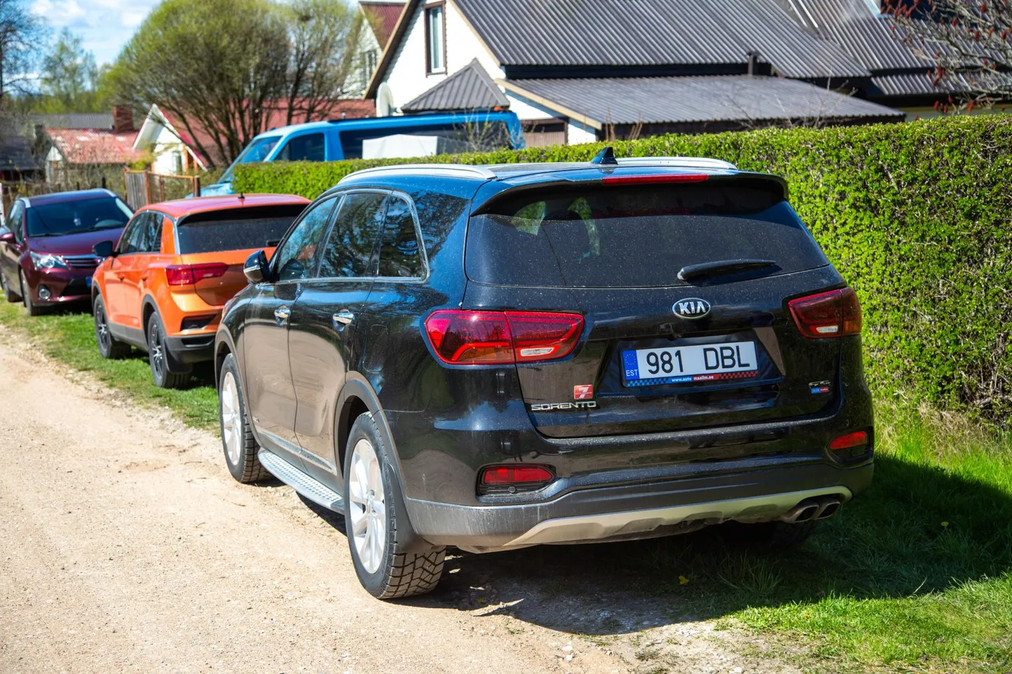 Kia Sorento on valla kasutuses veel juuni alguseni, kuna auto liisingufirmale tagastamiseks tuli sellest ette teatada kaks kuud.