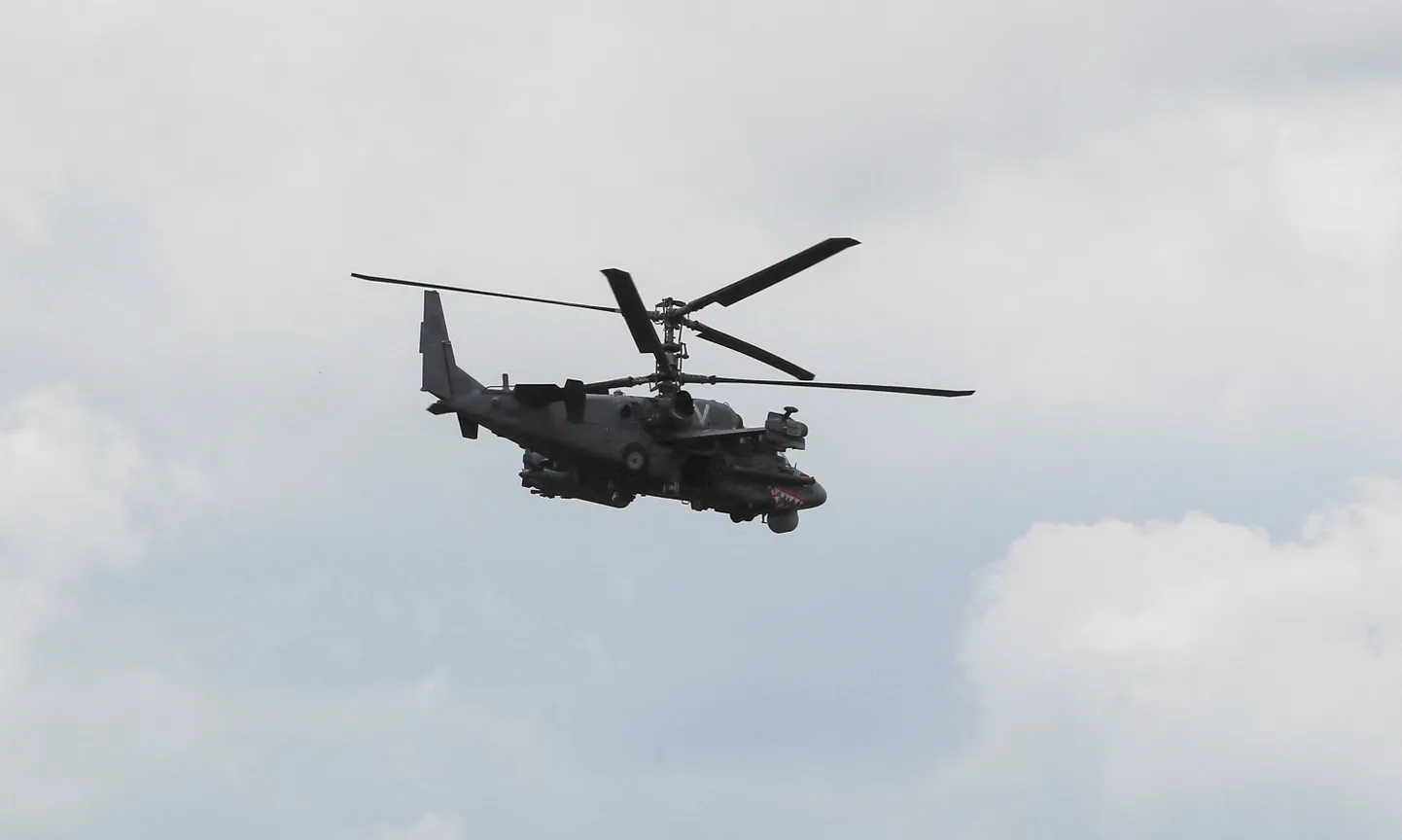 "Ka-52 Alligator" helikopters.