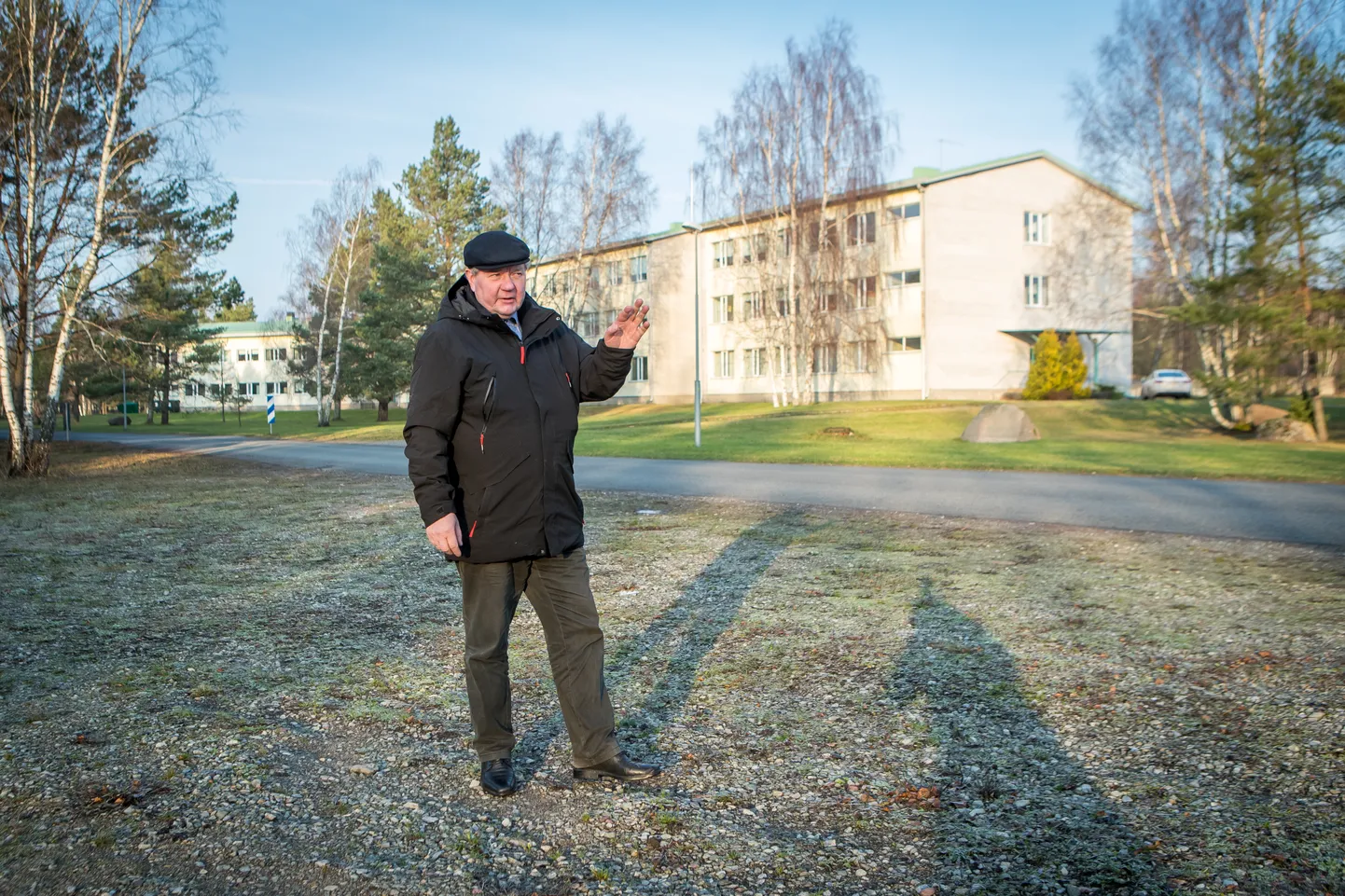 KIIRED AJAD: Aado Haandi valmistab ametikooli kolm aastat tagasi suletud õppehoonet ette linnalaste koolitamiseks.
