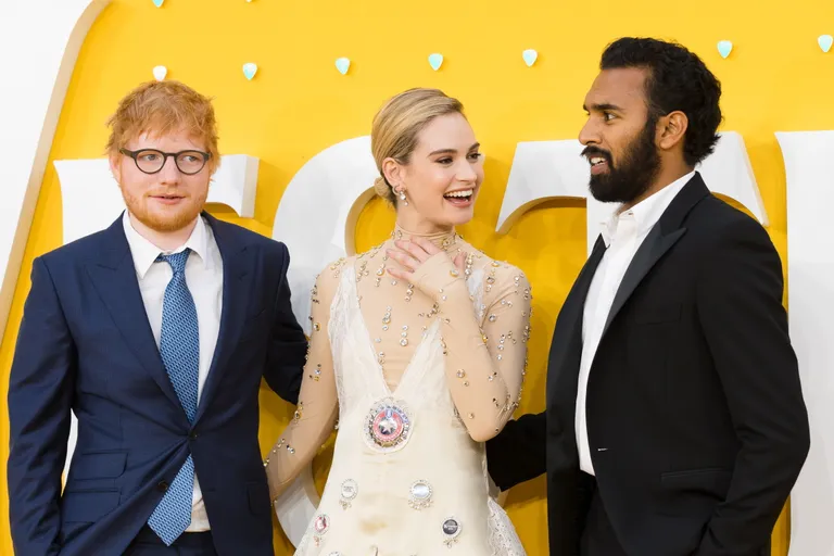 Ed Sheeran, Lily James ja Himesh Patel «Eile veel» esilinastusel