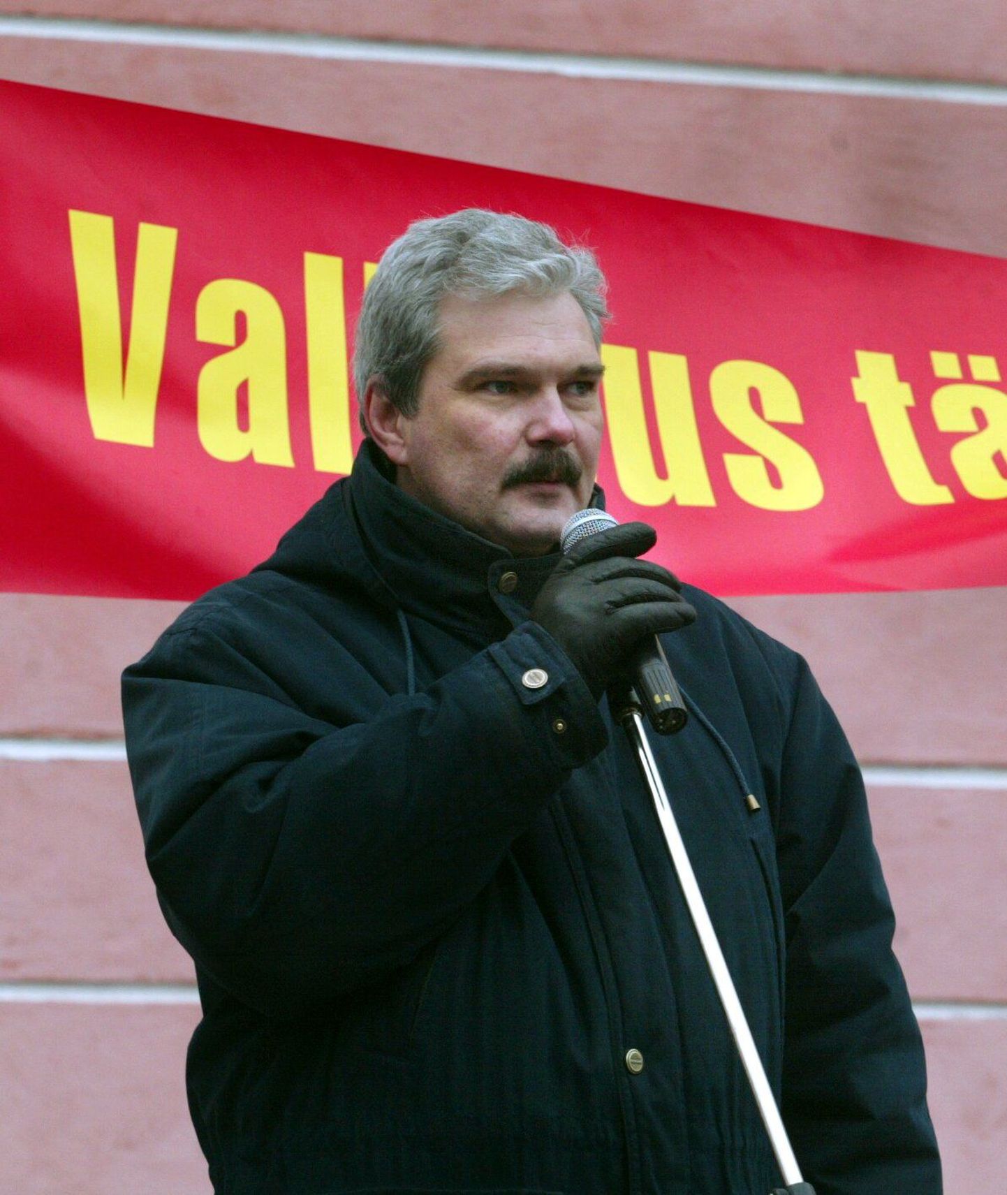 Narva Energia ametiühingu juht Vladimir Aleksejev.