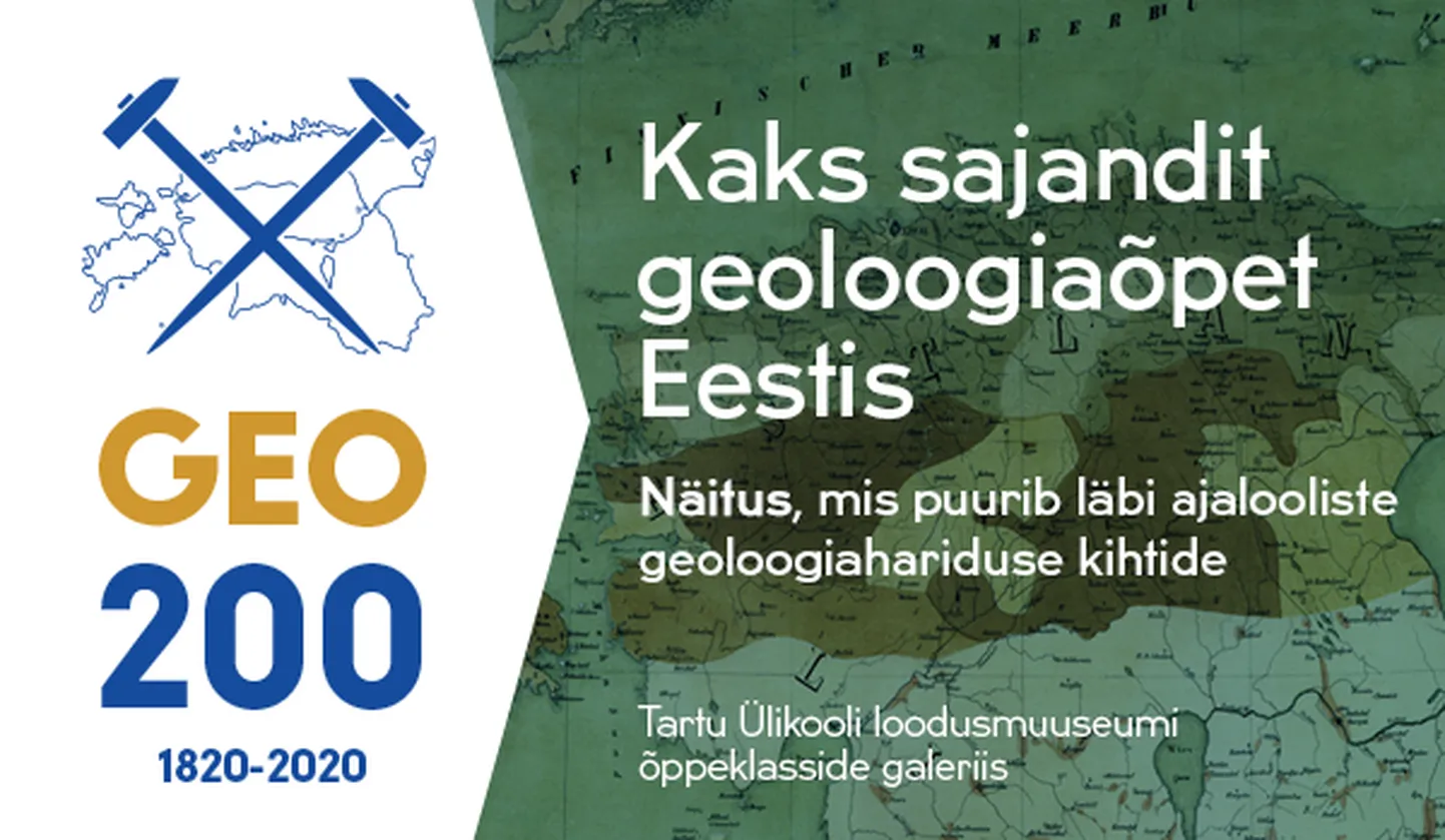 Geoloogiateemaline näitus jääb loodusmuuseumis avatuks 2021. aasta 31. oktoobrini.