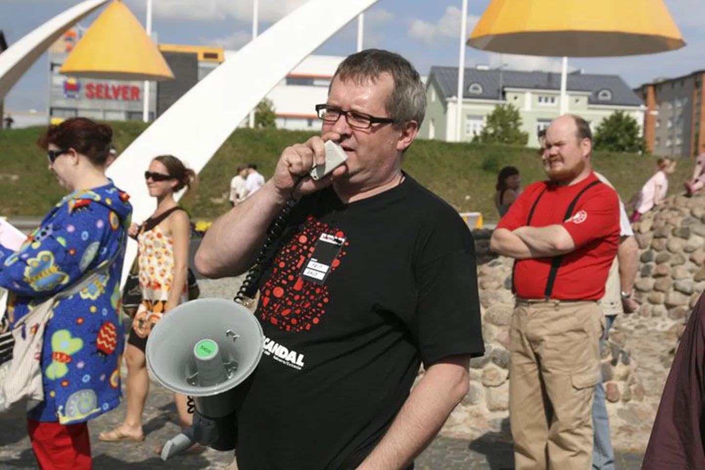 Priit Raud AD 2008 Baltoscandali avamisel. Rock`n`rolli peab saama!