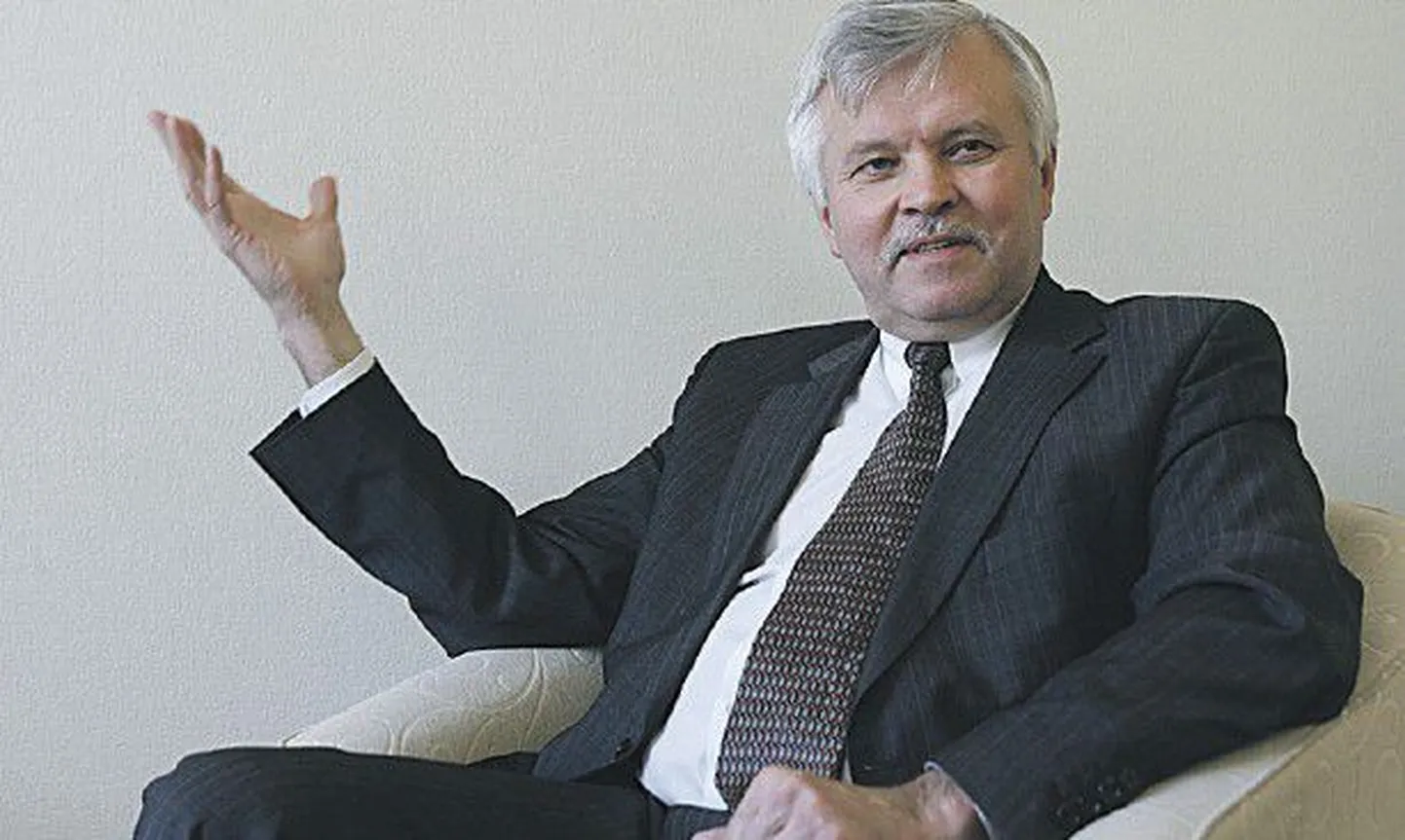 Председатель Социал-демократической партии Юри Пихл.