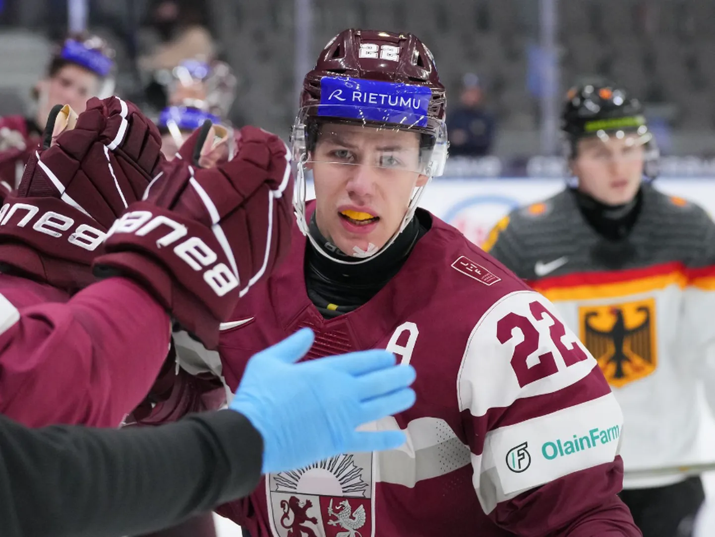Latvijas hokejists Sandis Vilmanis