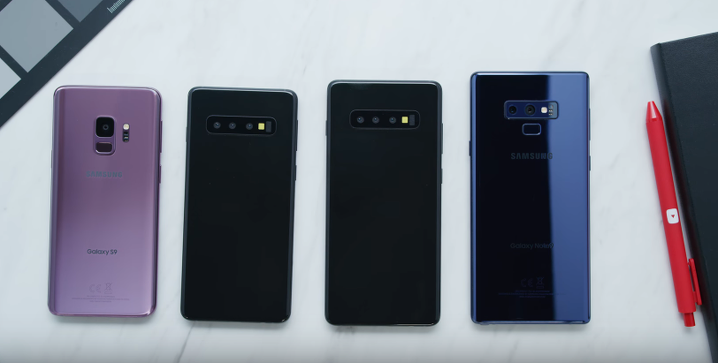 Новые смартфоны Samsung.