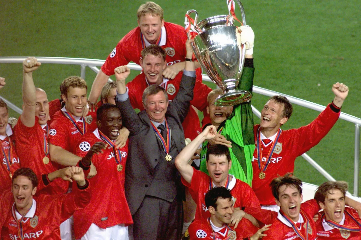 Sir Alex Fergusoni karjääri üheks säravamaks hetkeks oli Meistrite liiga võitmine 1999. aastal.