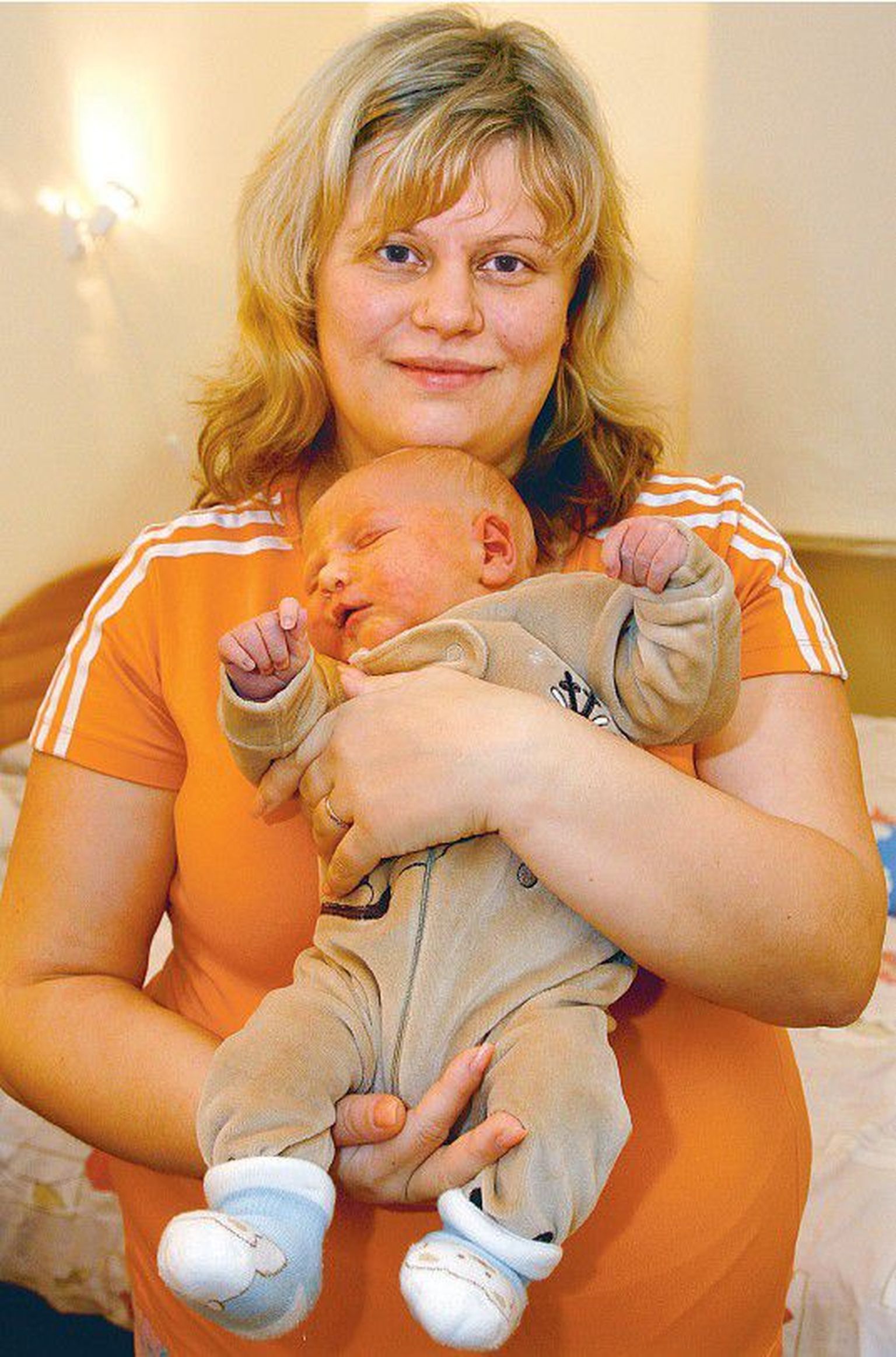 Mariana Nesterova ja Mikk Kaerpõllu perre sündis 24. detsembril pisipoeg Robert.