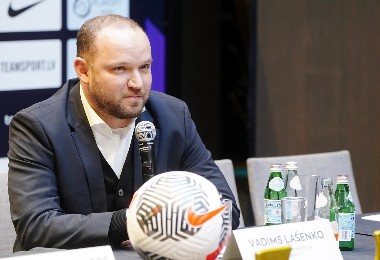 Latvijas Futbola federācijas prezidents Vadims Ļašenko