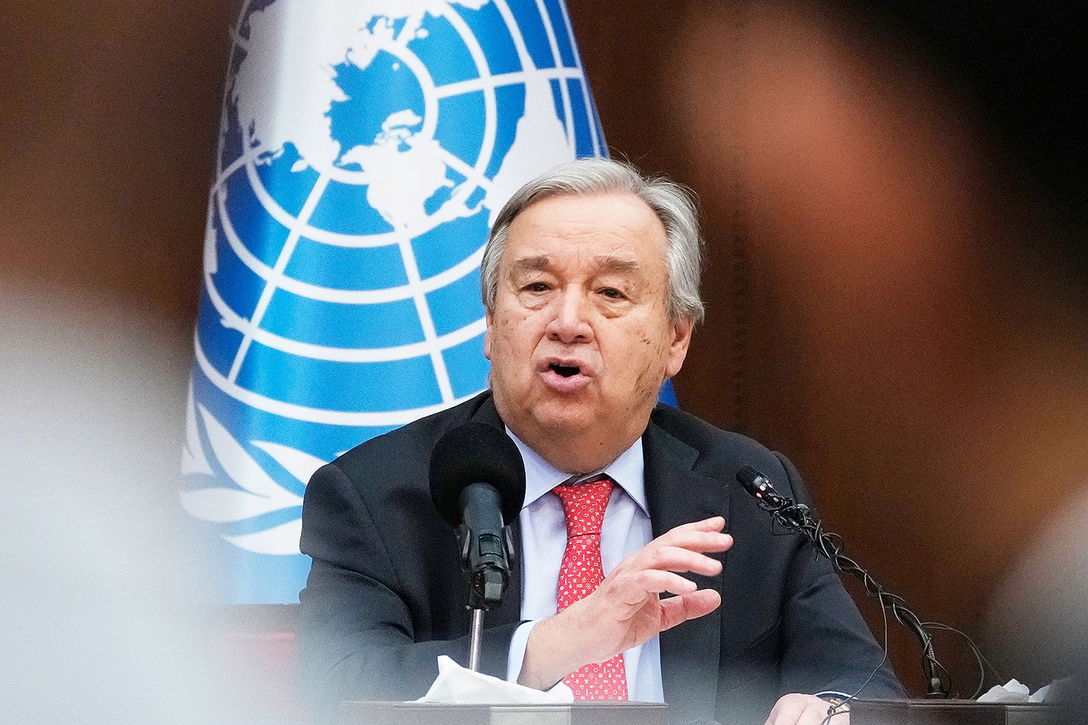 ANO ģenerālsekretārs Antoniu Gutērrešs