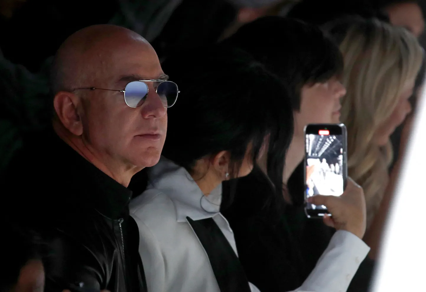 Jeff Bezos Milano moenädalal.