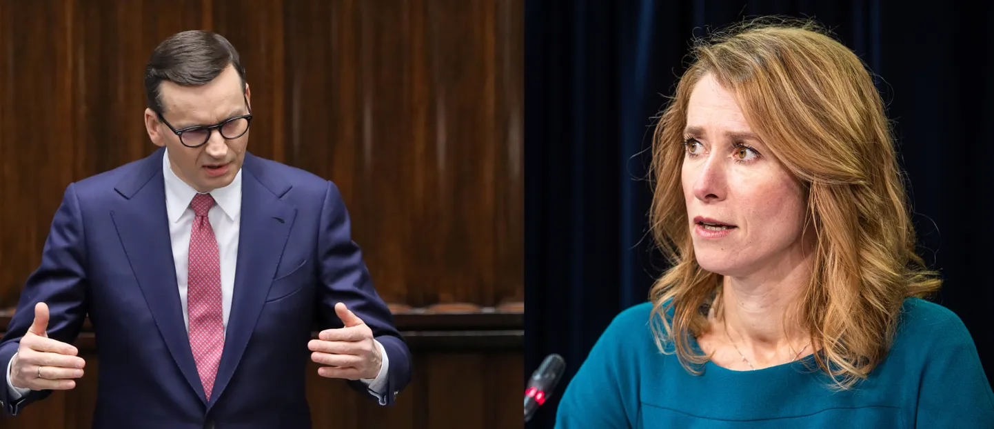 Kaja Kallas, Mateusz Morawiecki