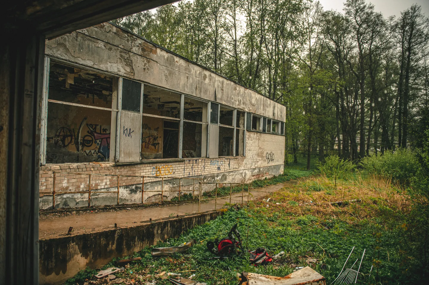 Baldones sanatorijas teritorija.