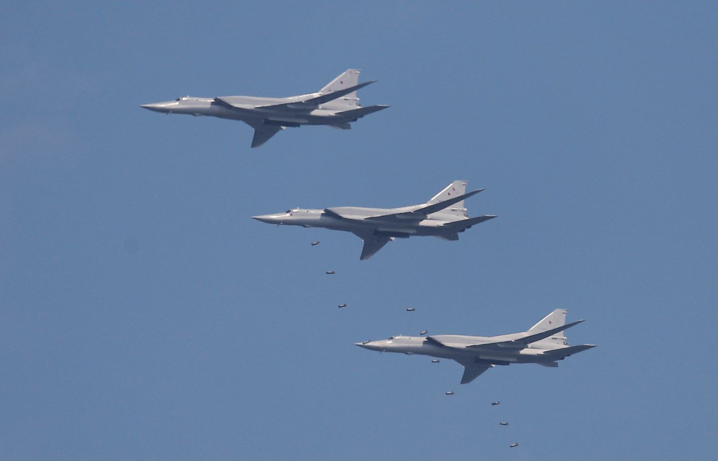 Venemaa strateegilised kaugpommitajad Tu-22M3.