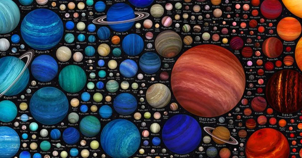 Află mai aproape!  ⟩ Un artist ceh a pictat pe pânză toate planetele cunoscute – majoritatea de care probabil nu ați auzit niciodată