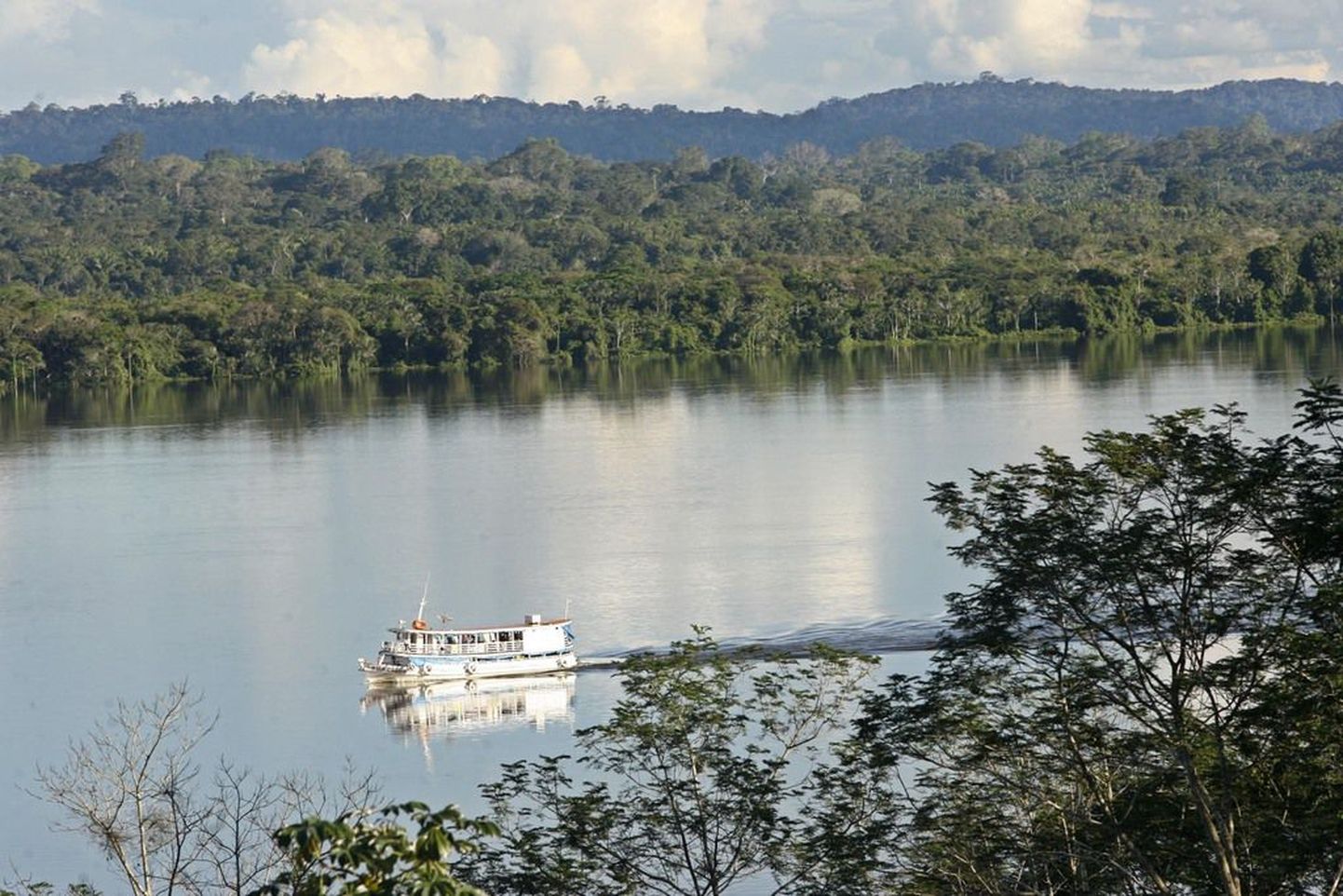 Amazonase jõgi Lõuna-Ameerikas.