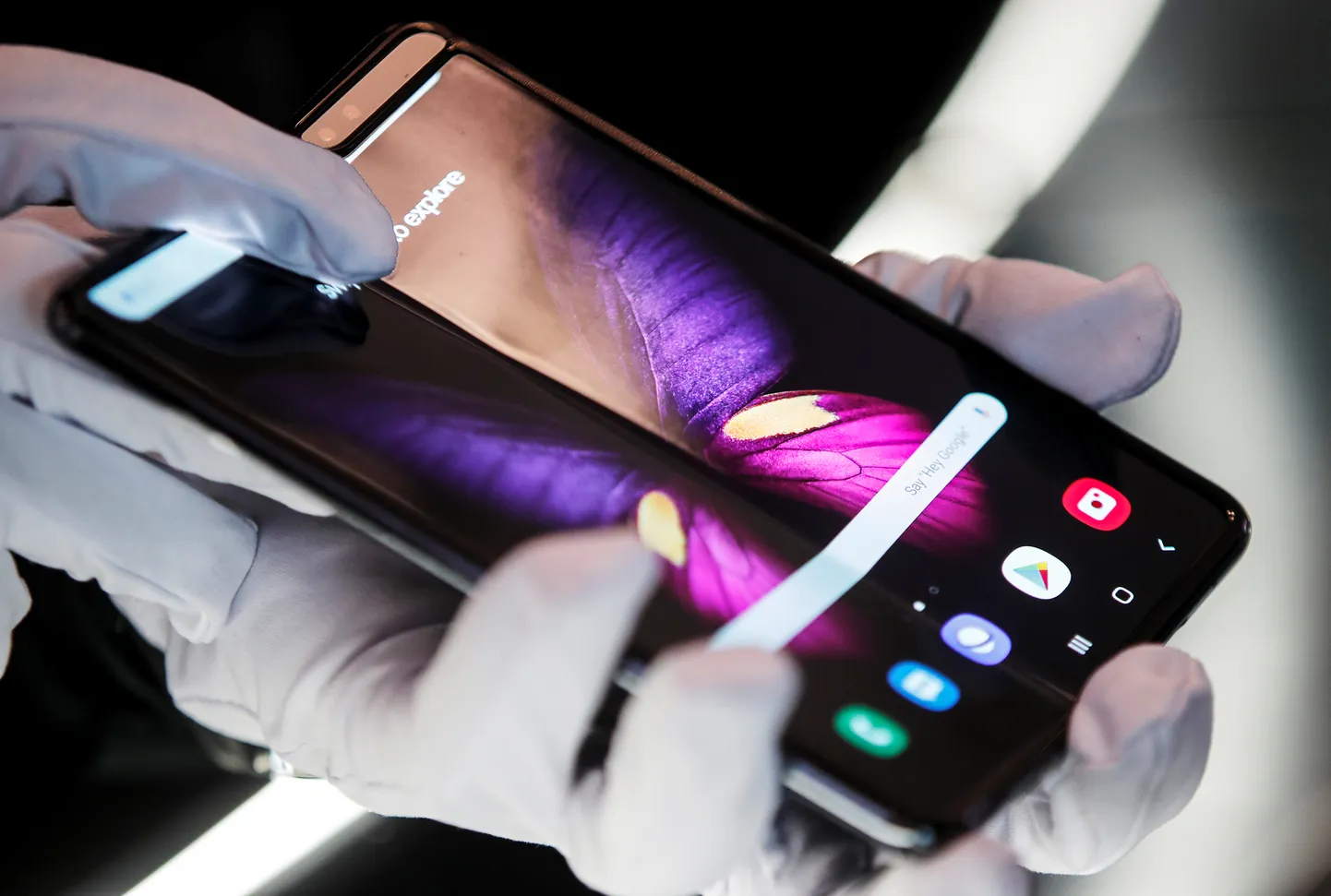 Samsung Galaxy Fold.