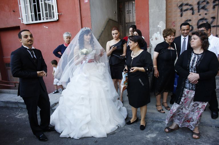 Türklannad võitsid õiguse abielludes enda nimi alles jätta aastal 2014. Foto: Murad Sezer / Reuters / Scanpix