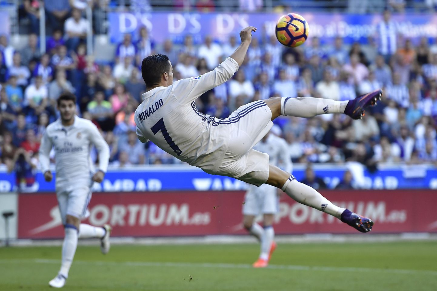Madridi Reali mängumees Cristiano Ronaldo.