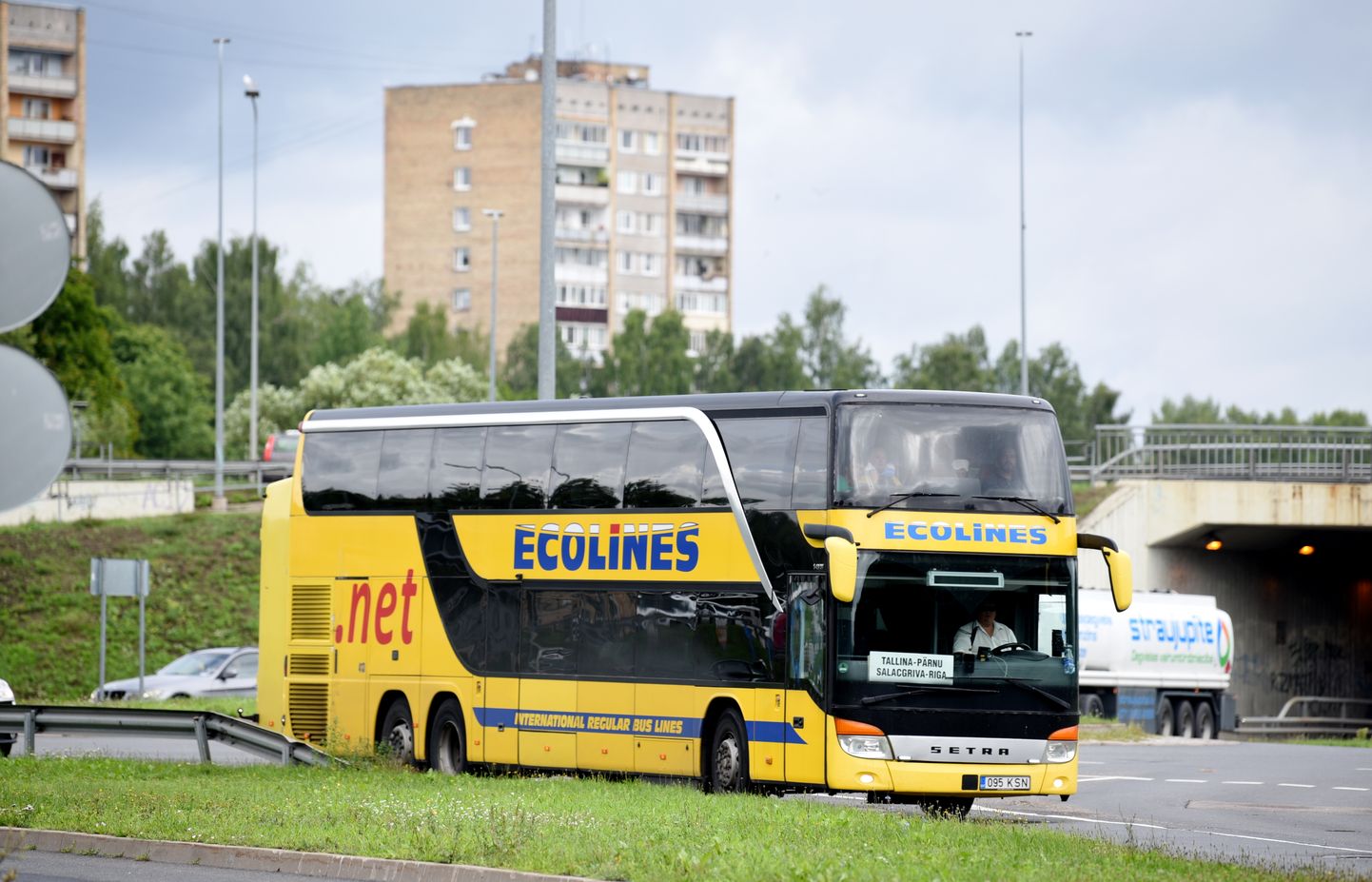 "Ecolines" autobuss.