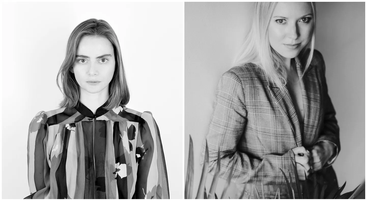 2021. aasta kunstikriitiku stipendiumi laureaadid Kaisa Eiche ja Maria Helen Känd.