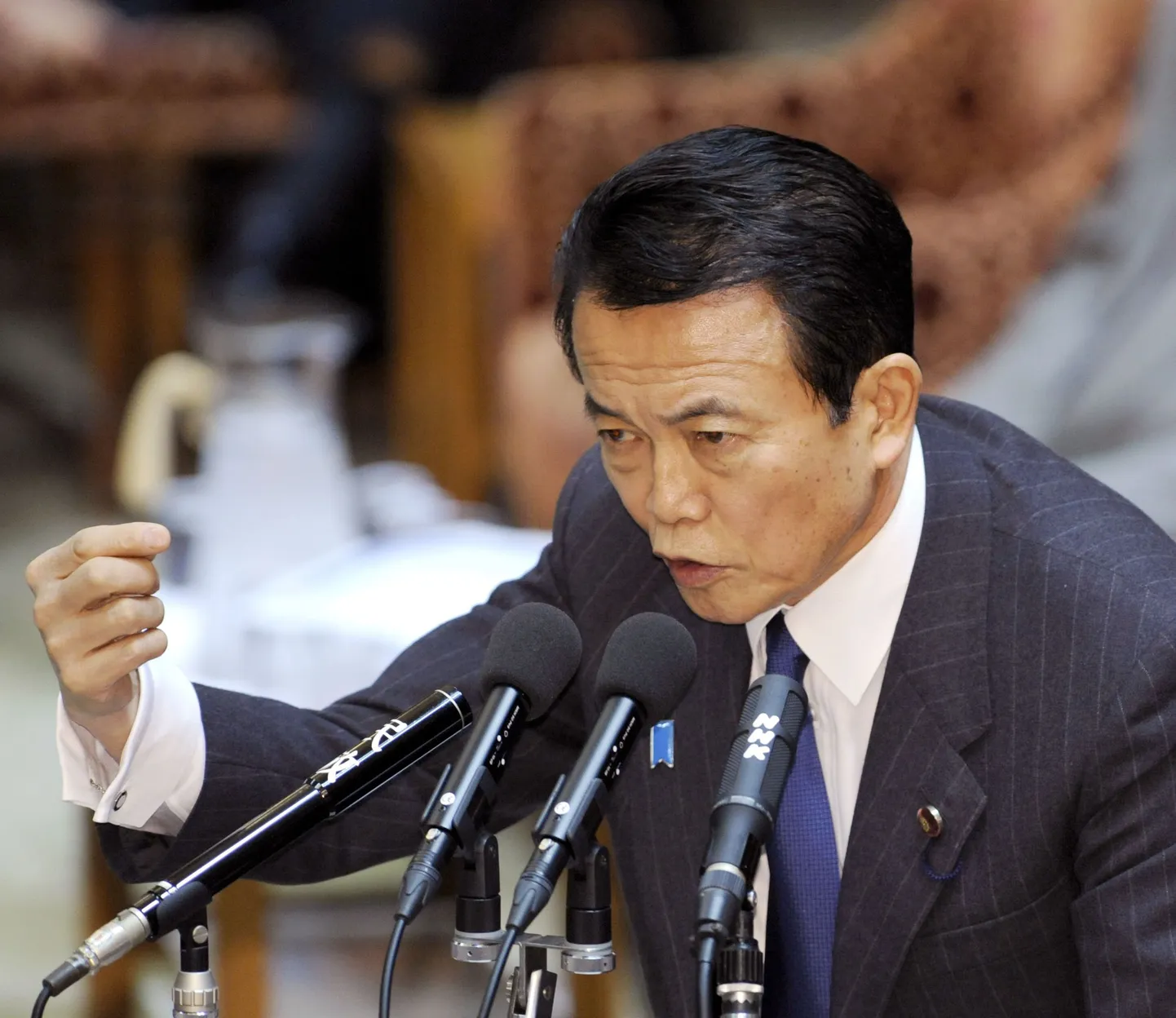 Jaapani peaminister Taro Aso.