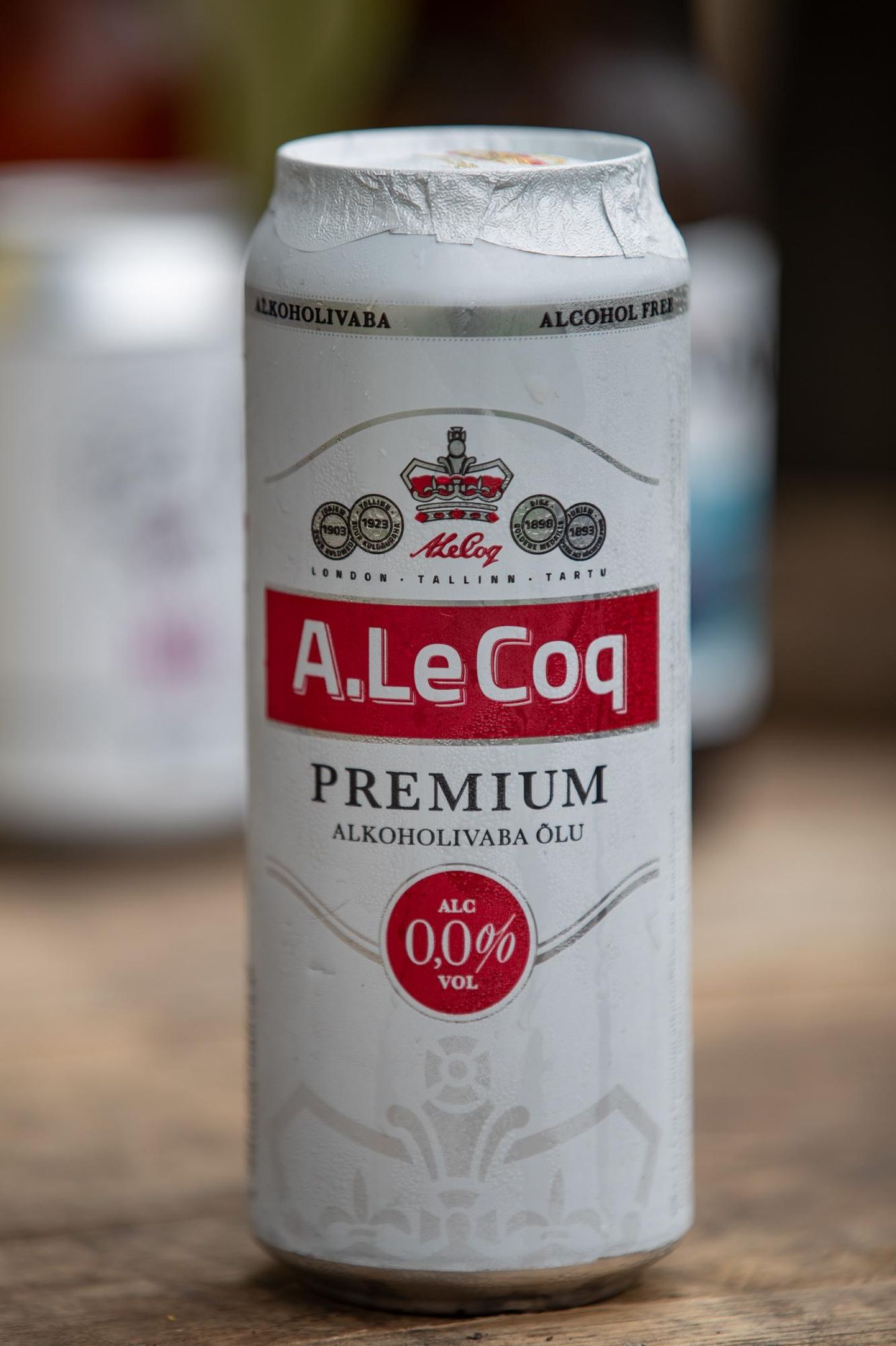 A. Le Coqi Premium alkoholivaba õlu. 0,0% vol. FOTO: Eero Vabamägi