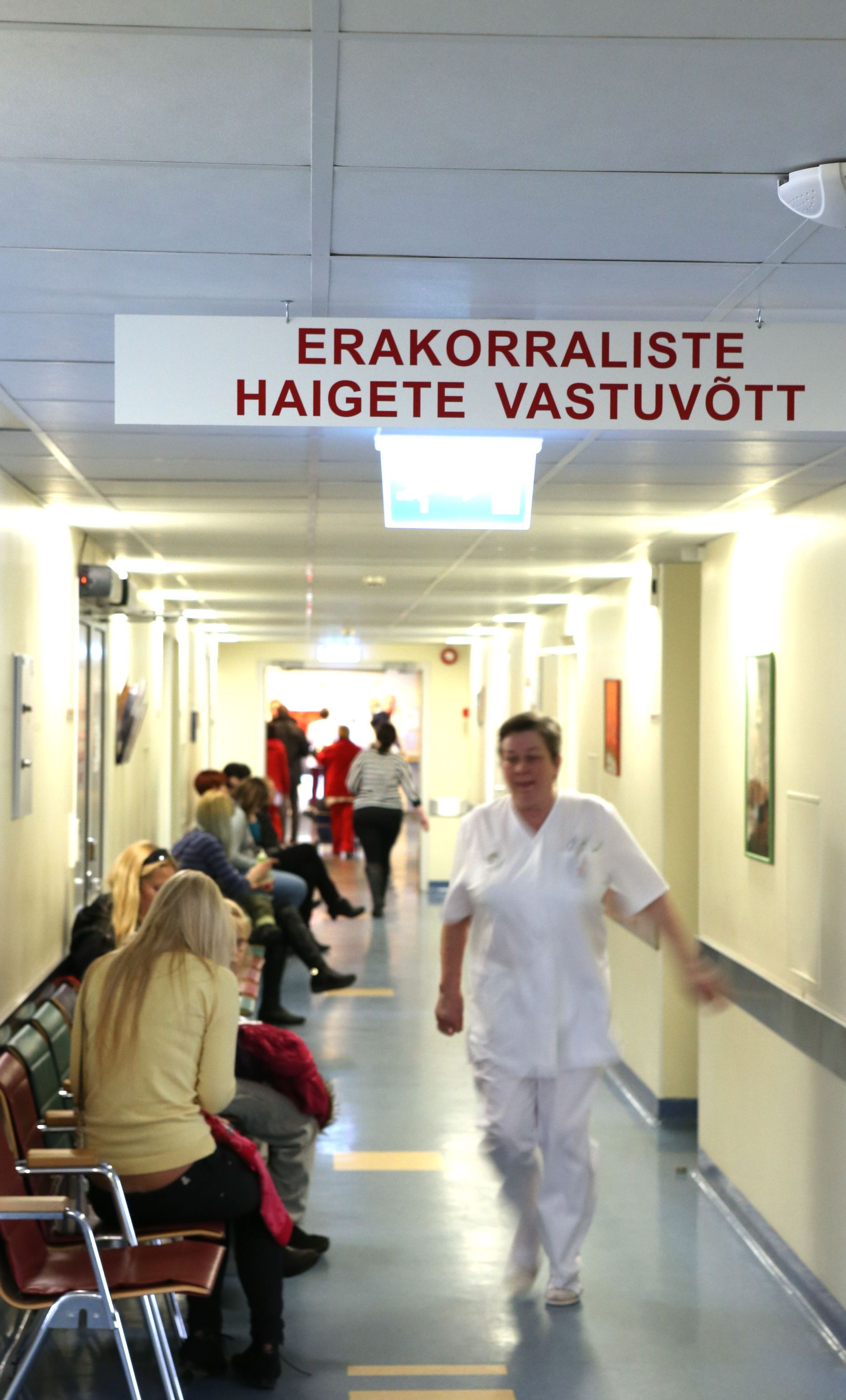 Tallinna lastehaigla erakorraliste haigetevastuvõtu osakond.