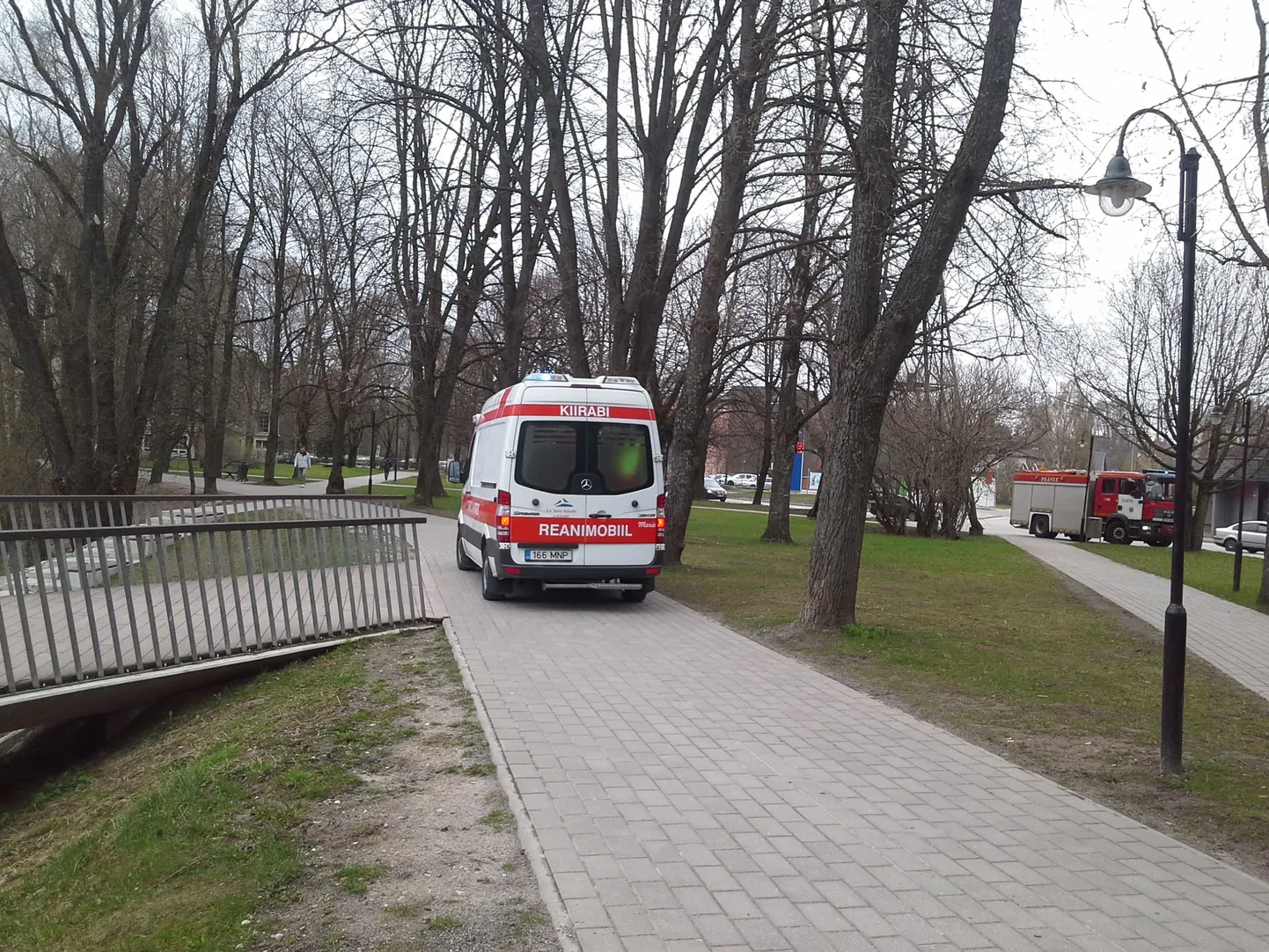 28. aprilli hommikul kihutasid meedikud ja päästjad Emajõe äärde, et päästa vette läinud naine. Möödujad olid selleks ajaks naise juba välja aidanud.