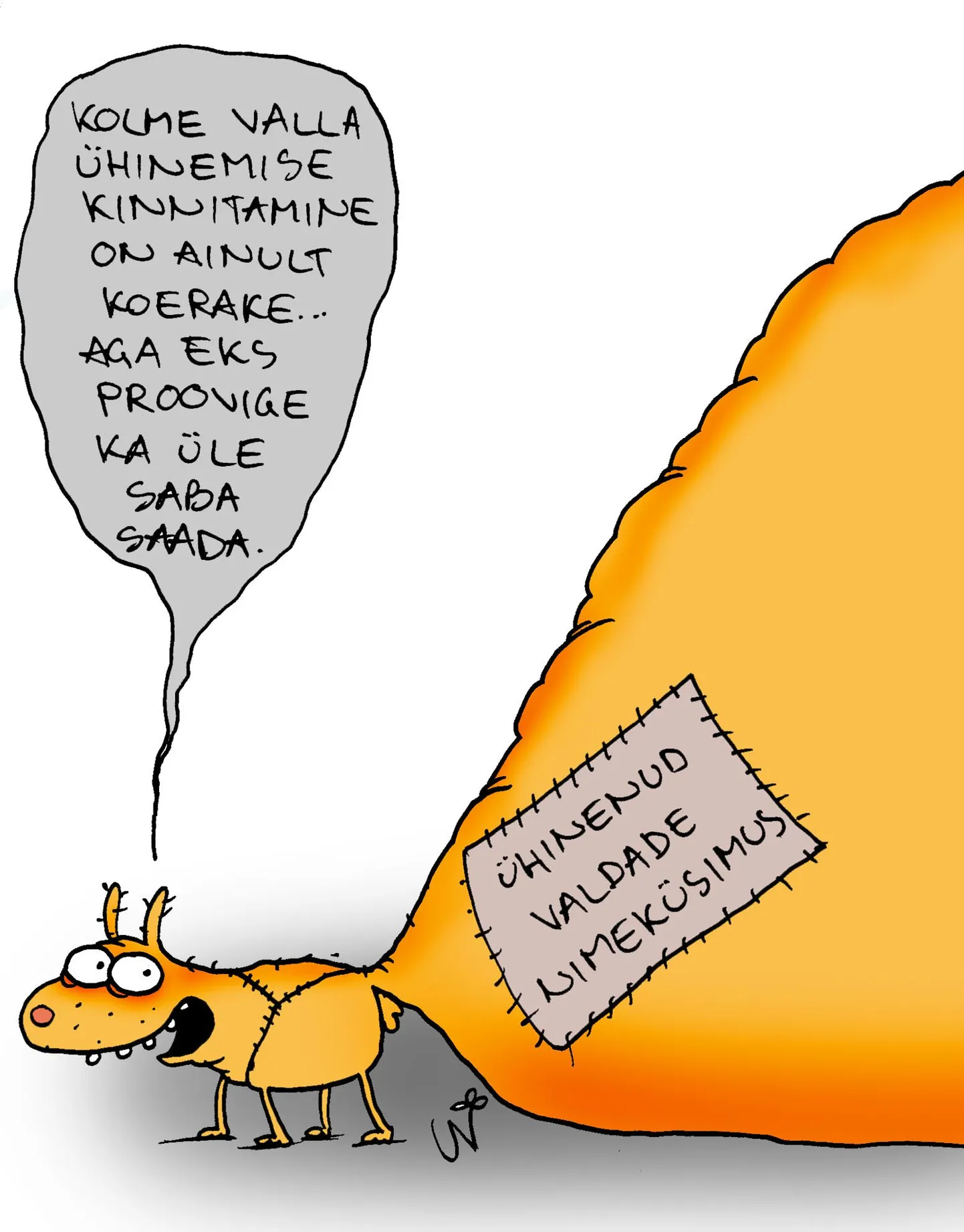 Saaremaa omavalitsuste liitumisplaan.