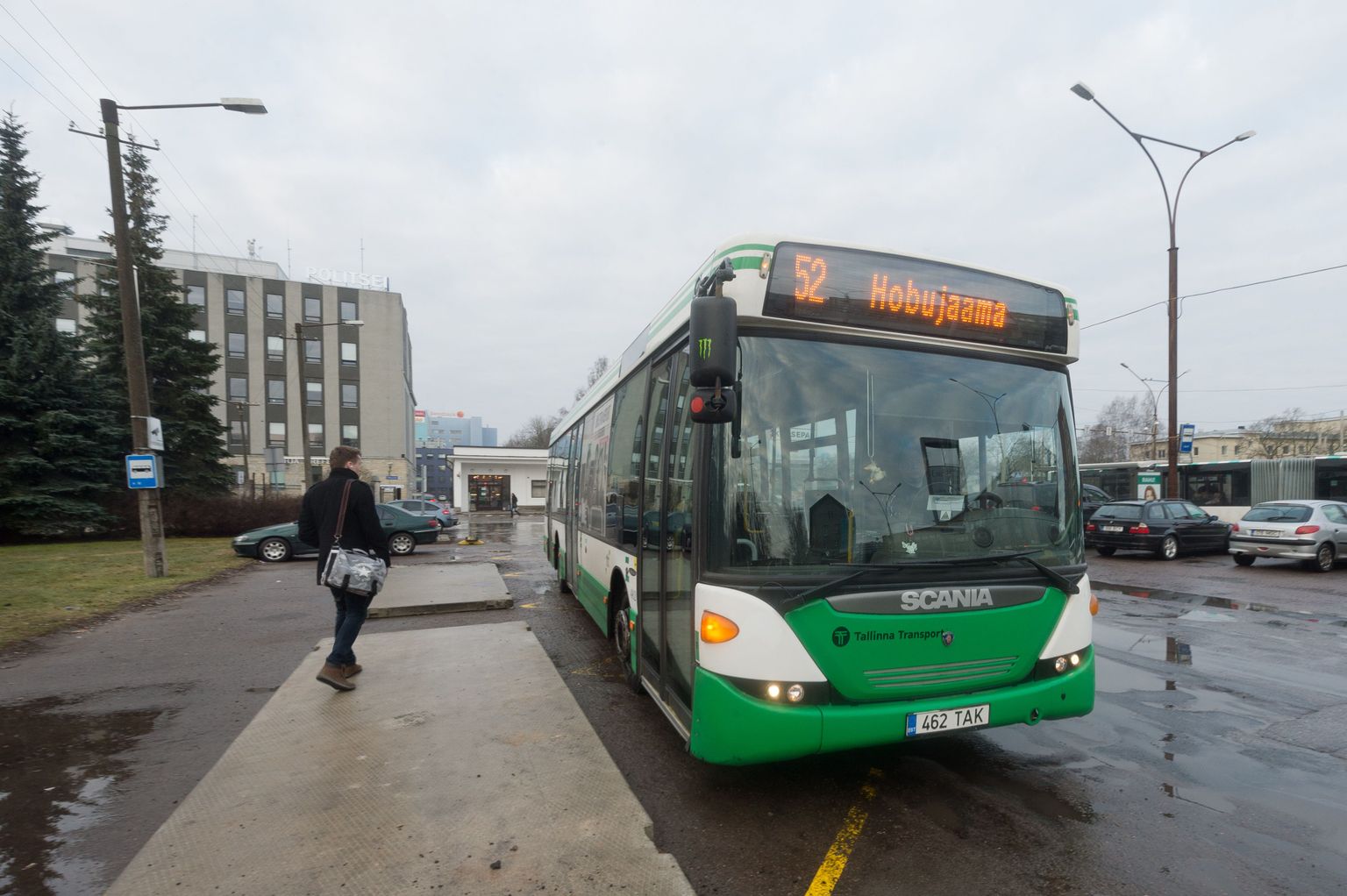 Автобус одного из городских маршрутов в Таллинне. Иллюстративный снимок.