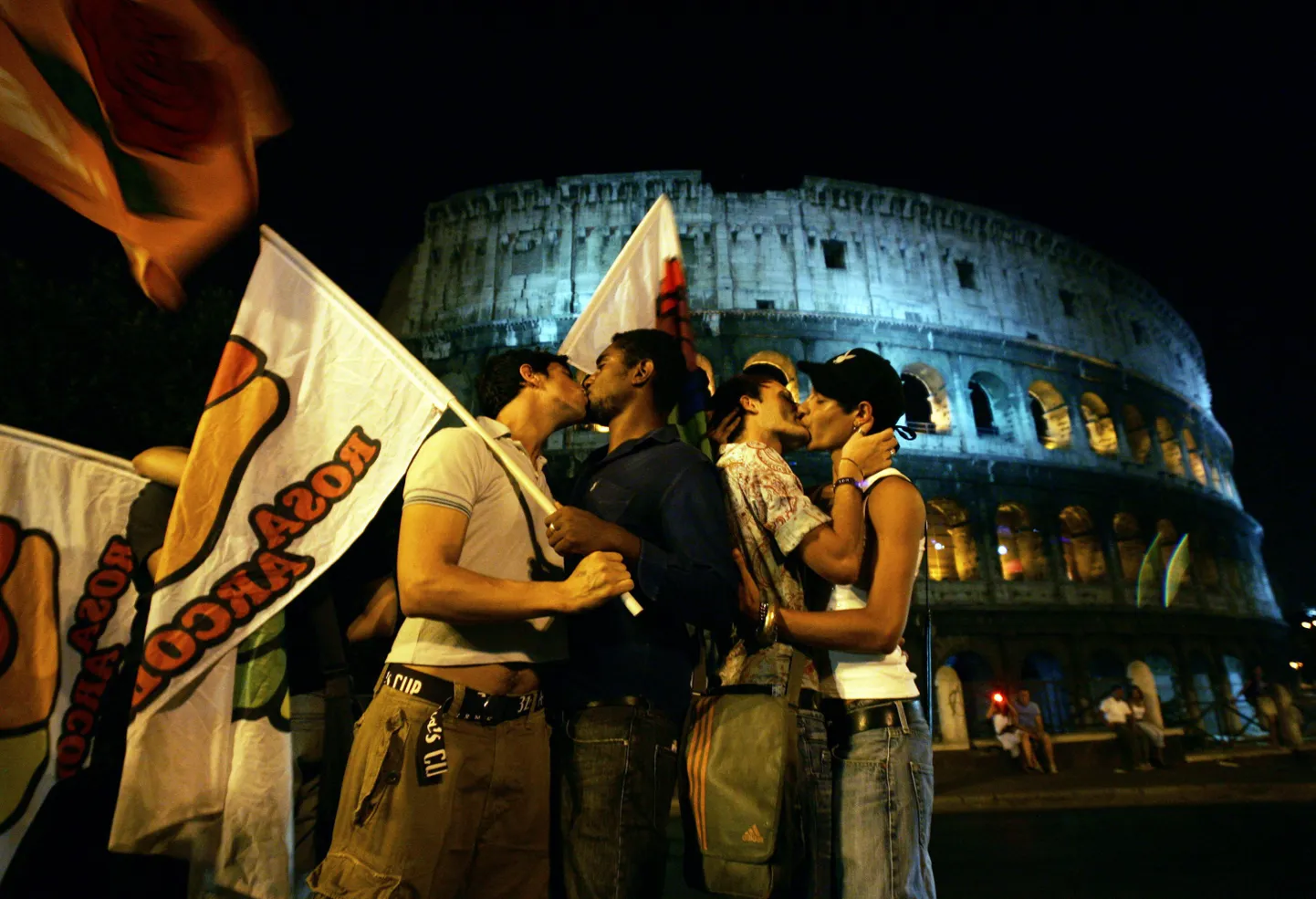 Itaalia homode suudlemisprotest