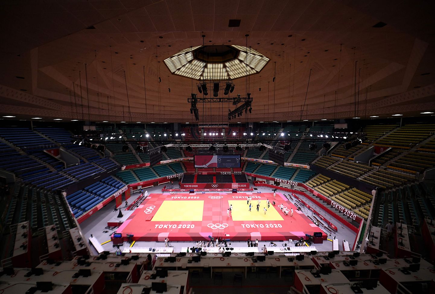 Nippon Budokan areena, kus toimuvad karate matšid.