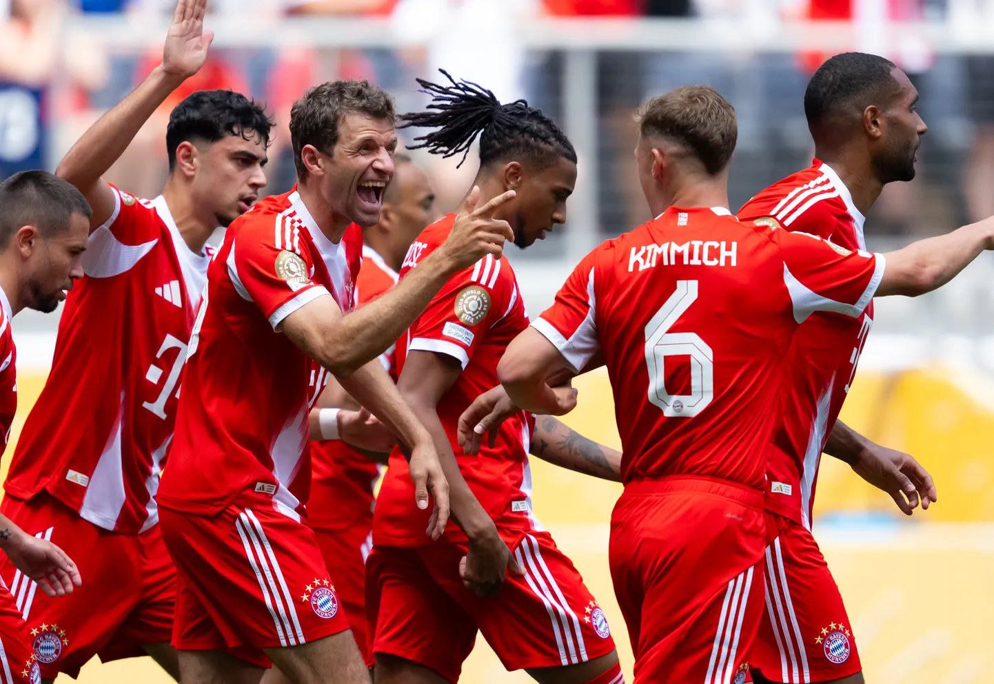 Minhenes "Bayern" futbolisti.